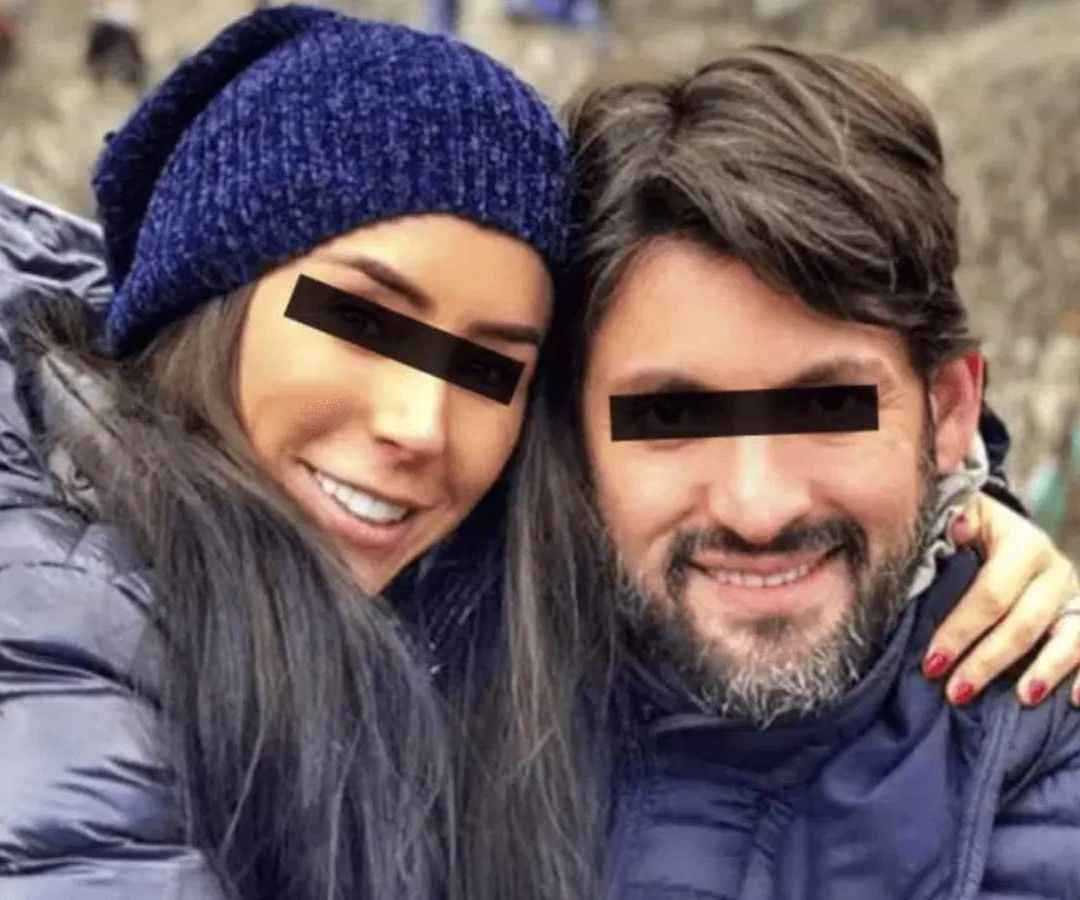 Inés Gómez Mont y Víctor Manuel N. Foto: Instagram