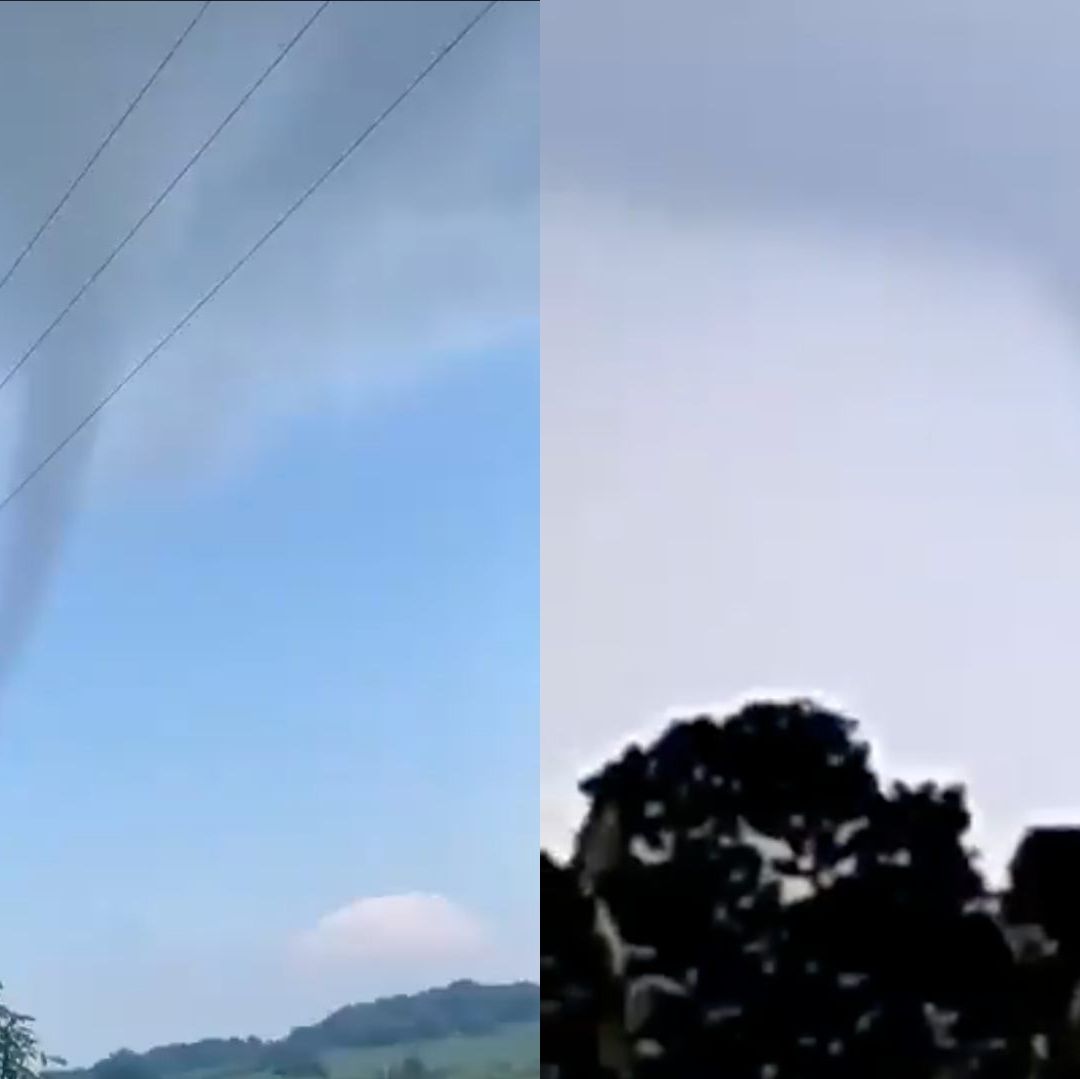 Video Captan Formación de Tornado en Tierra Blanca Veracruz Habitantes Reportan Afectaciones