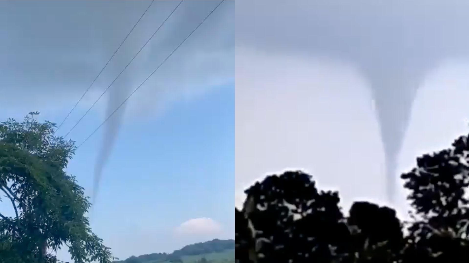 Video Captan Formación de Tornado en Tierra Blanca Veracruz Habitantes Reportan Afectaciones