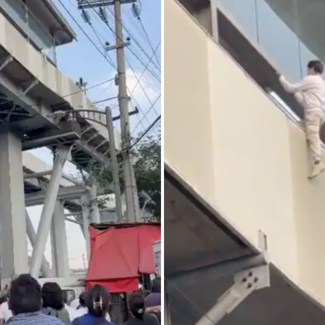 Línea 12 Metro CDMX: Hombre Sube a Tramo Elevado de Periférico Oriente, ¿Qué Pasó?