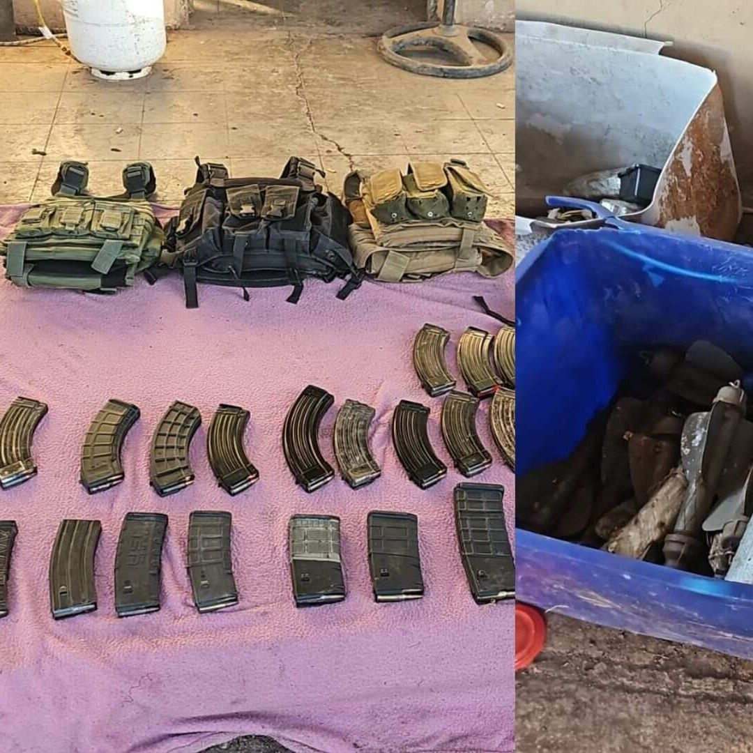 Aseguran Arsenal y Capturan a Ocho Presuntos Integrantes de Grupo Criminal en Rosario Tesopaco