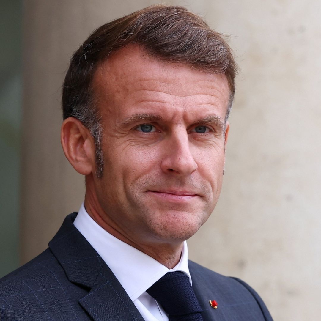 Emmanuel Macron el 28 de octubre de 2025 en París