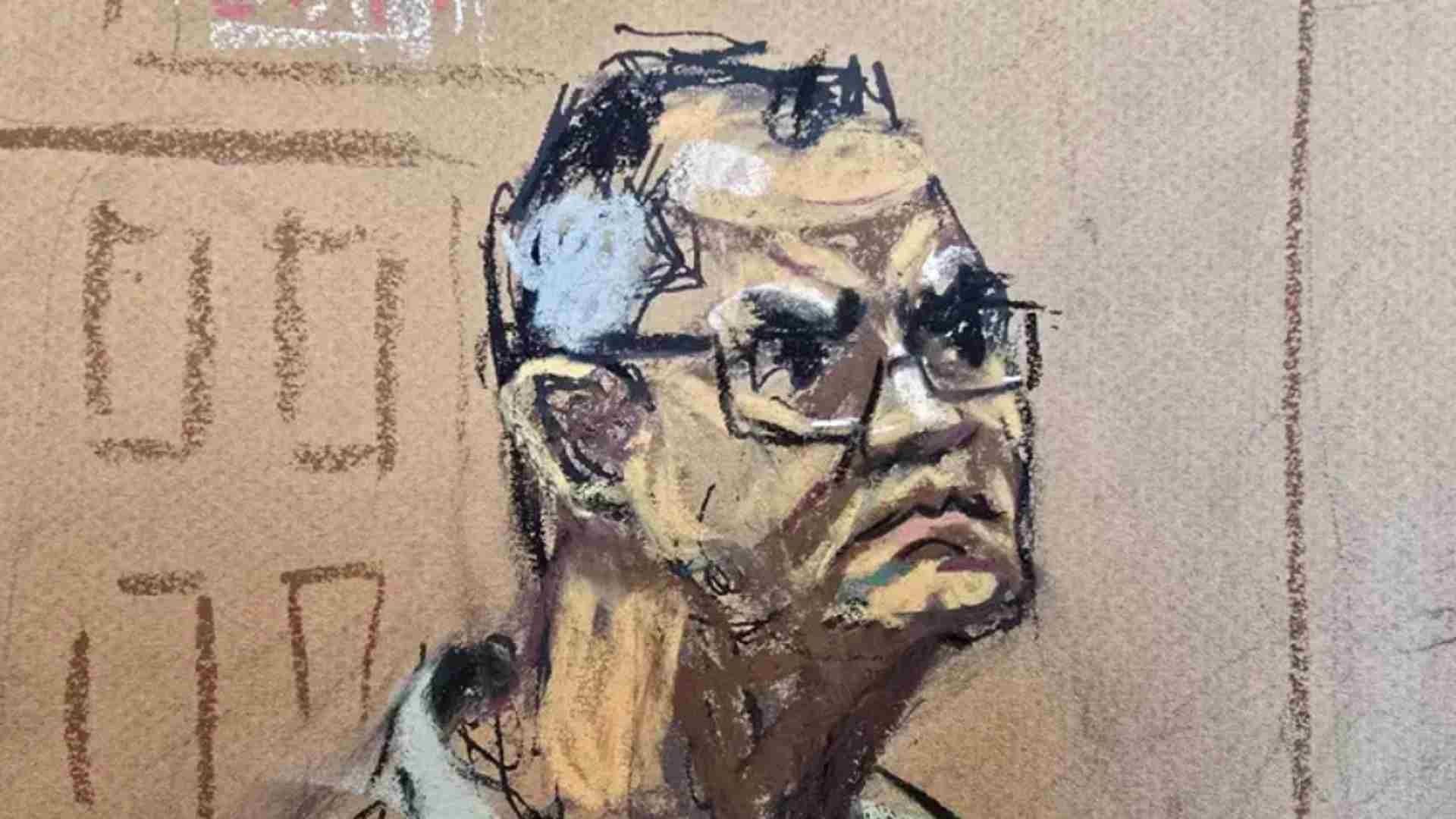 Naasón Joaquín García durante audiencia en Nueva York.