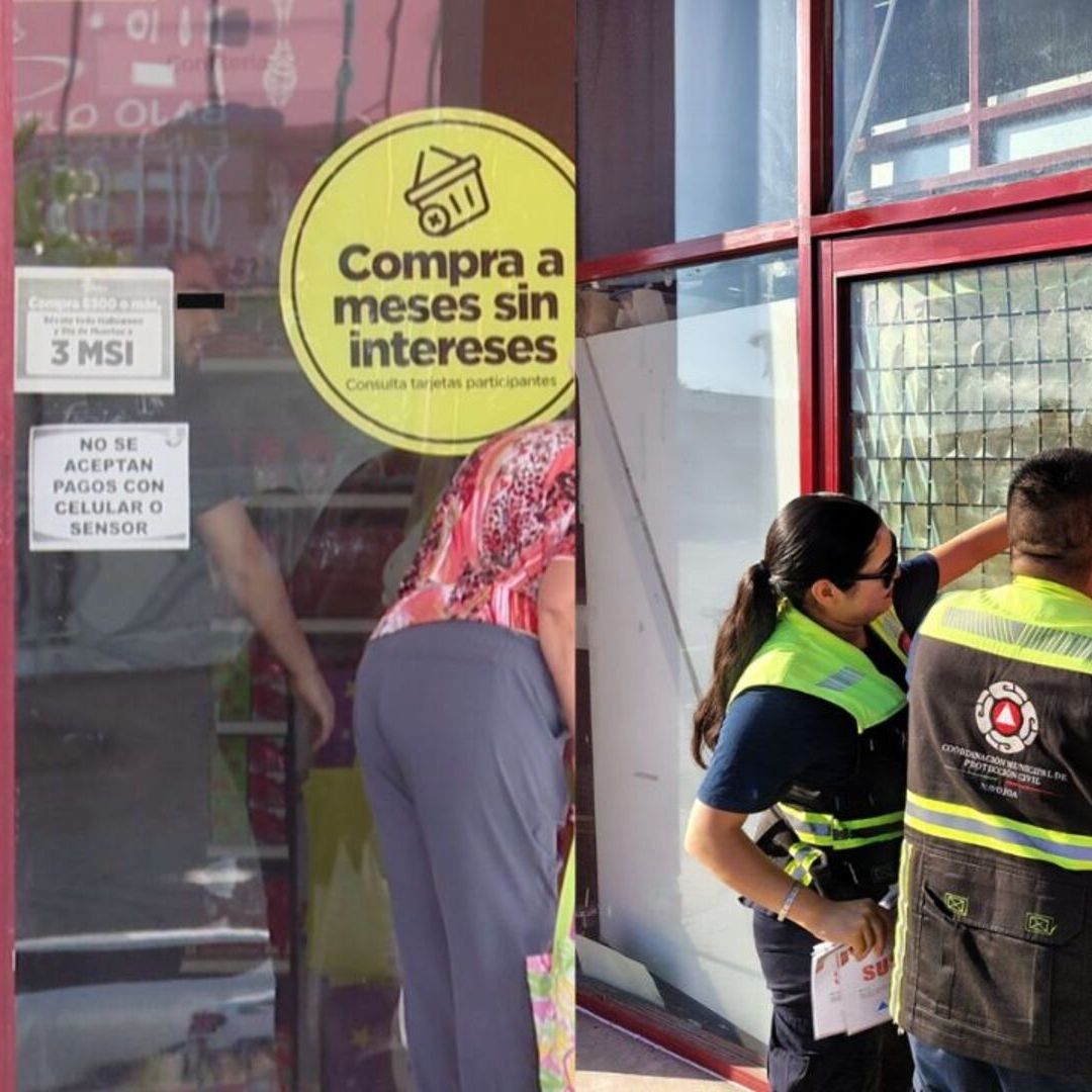 Observan a Persona Dentro de Tienda de Conveniencia a Pesar de su Clausura en Todo Sonora