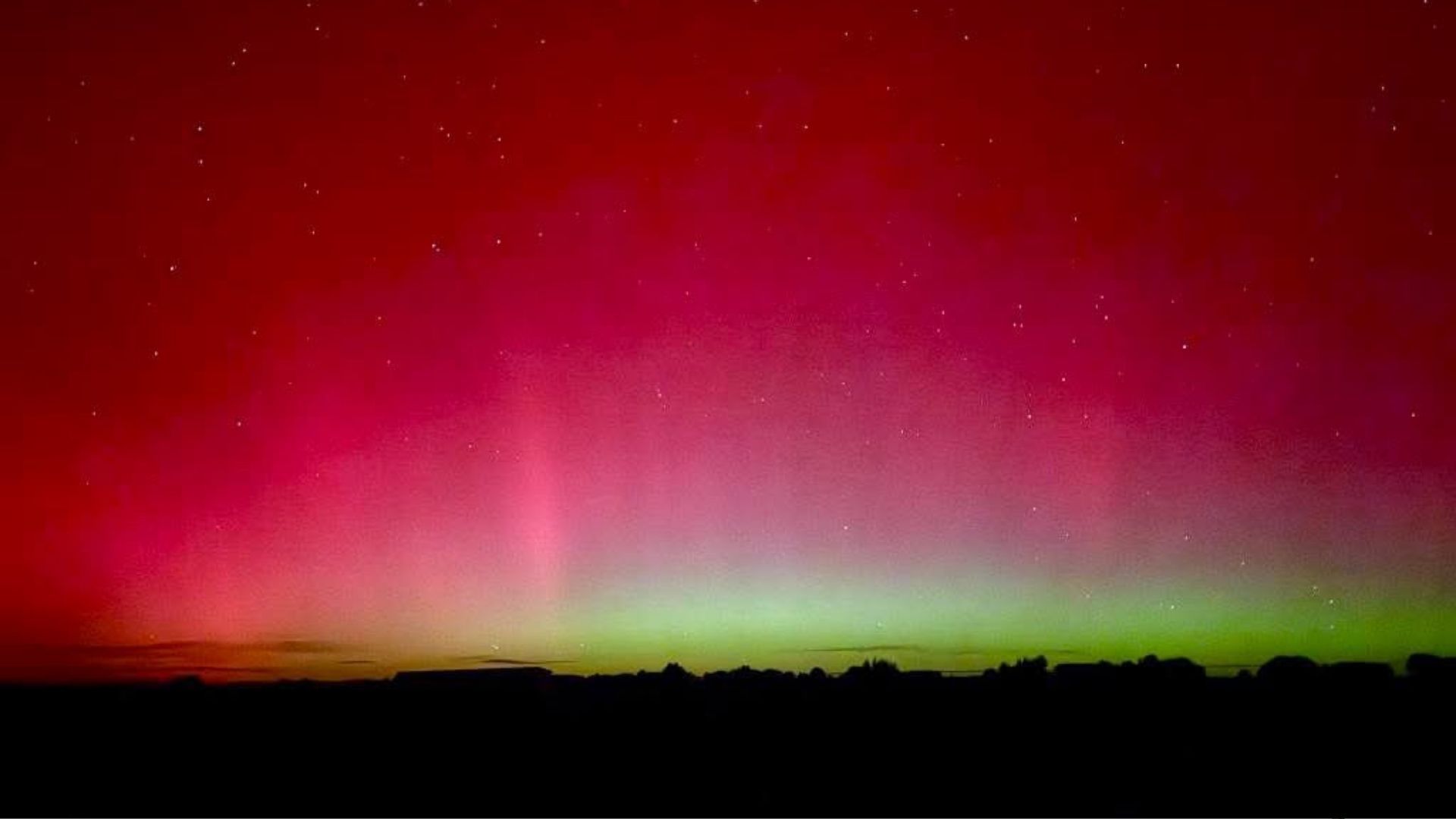 Auroras Boreales Iluminan el Cielo de Chihuahua Tras Tormenta Solar