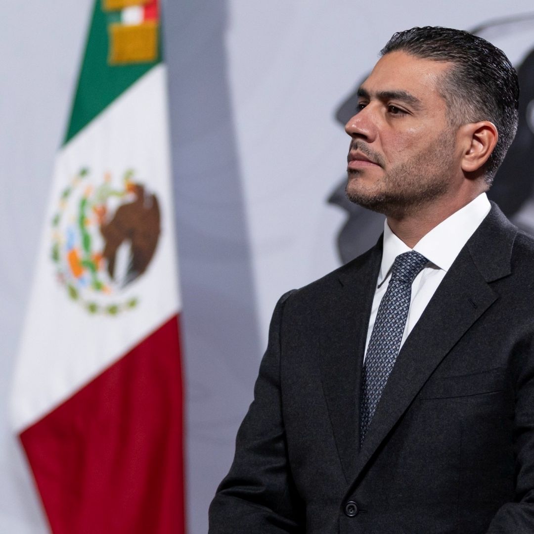 Omar García Harfuch, titular de la SSPC, en la conferencia mañanera de hoy, 12 de noviembre 2025