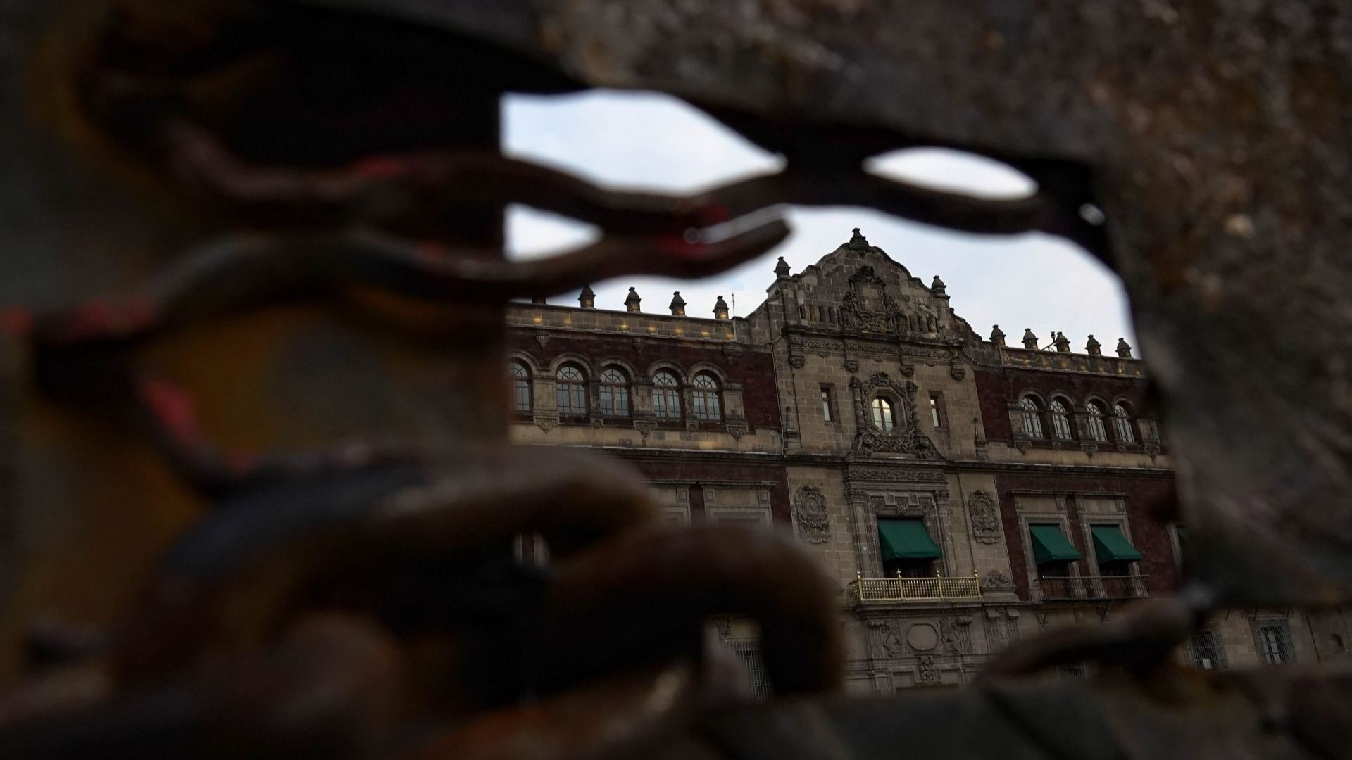 Por qué está blindado Palacio Nacional