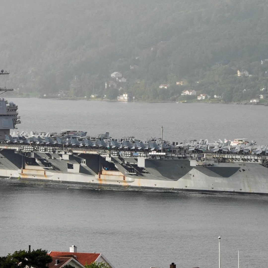 Portaaviones Gerald R. Ford llega al Caribe