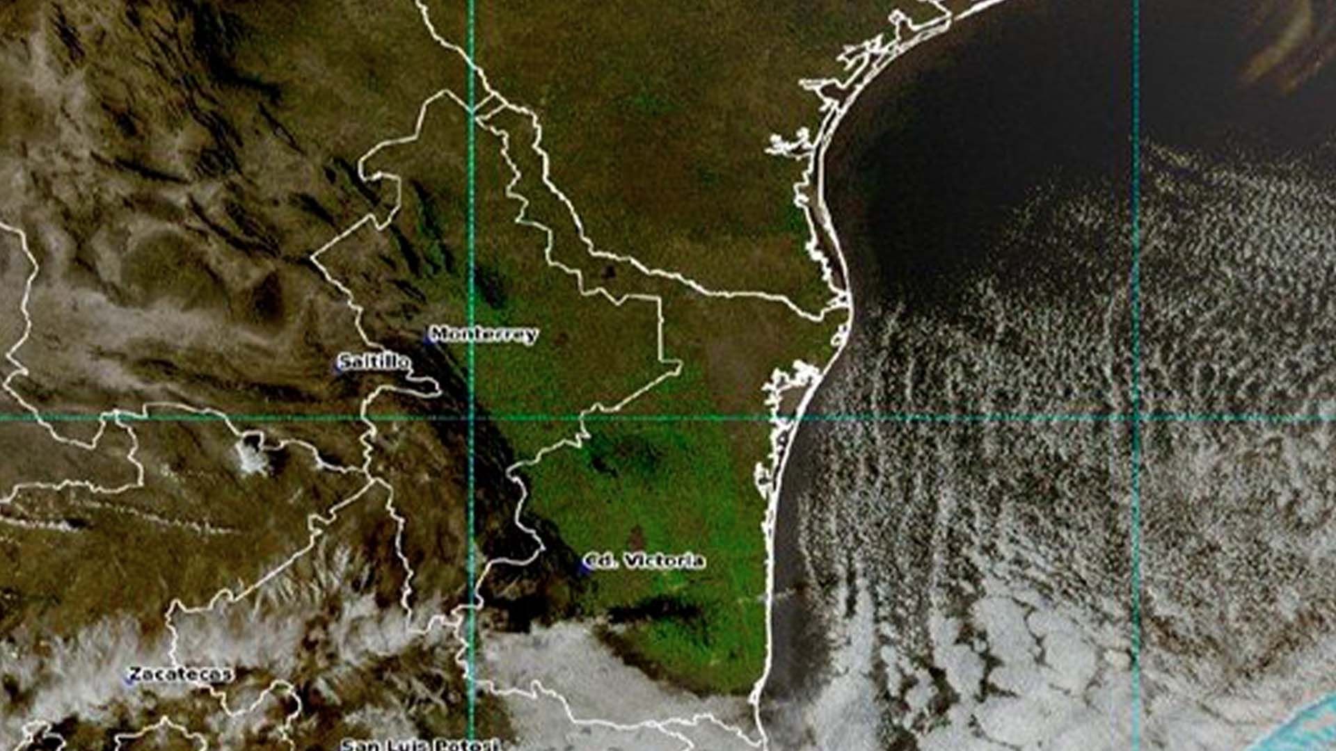 Frente Frío #14 Llegará a Tamaulipas con Fuertes Rachas de Viento y Descenso en Temperatura