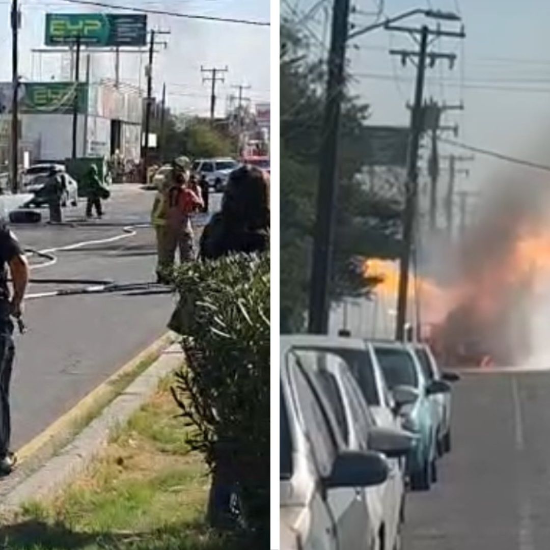 Explota Camión con Tanques de Gas en Mexicali; Vecinos Pensaron que Era un Temblor