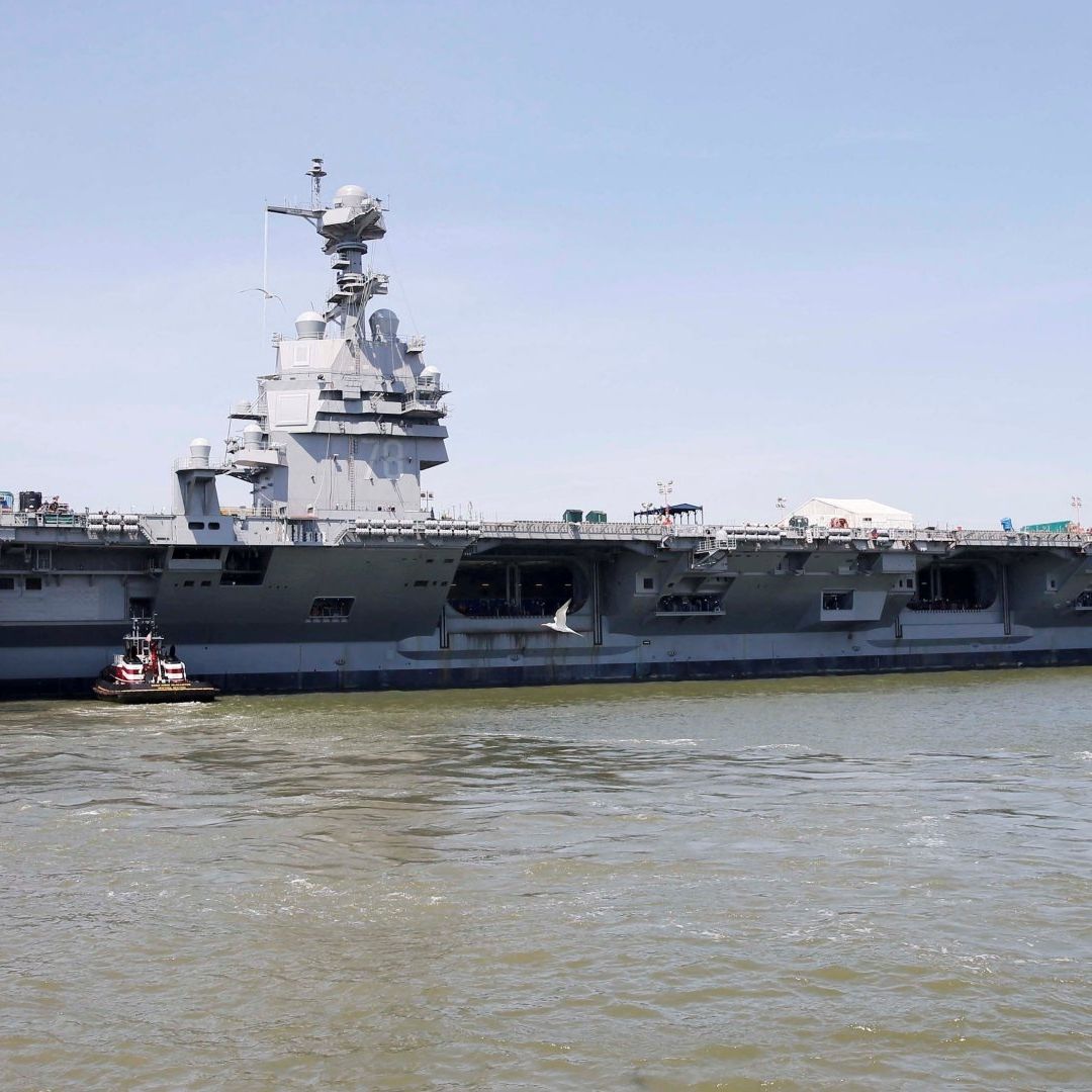 Portaaviones militar estadounidense Gerald Ford