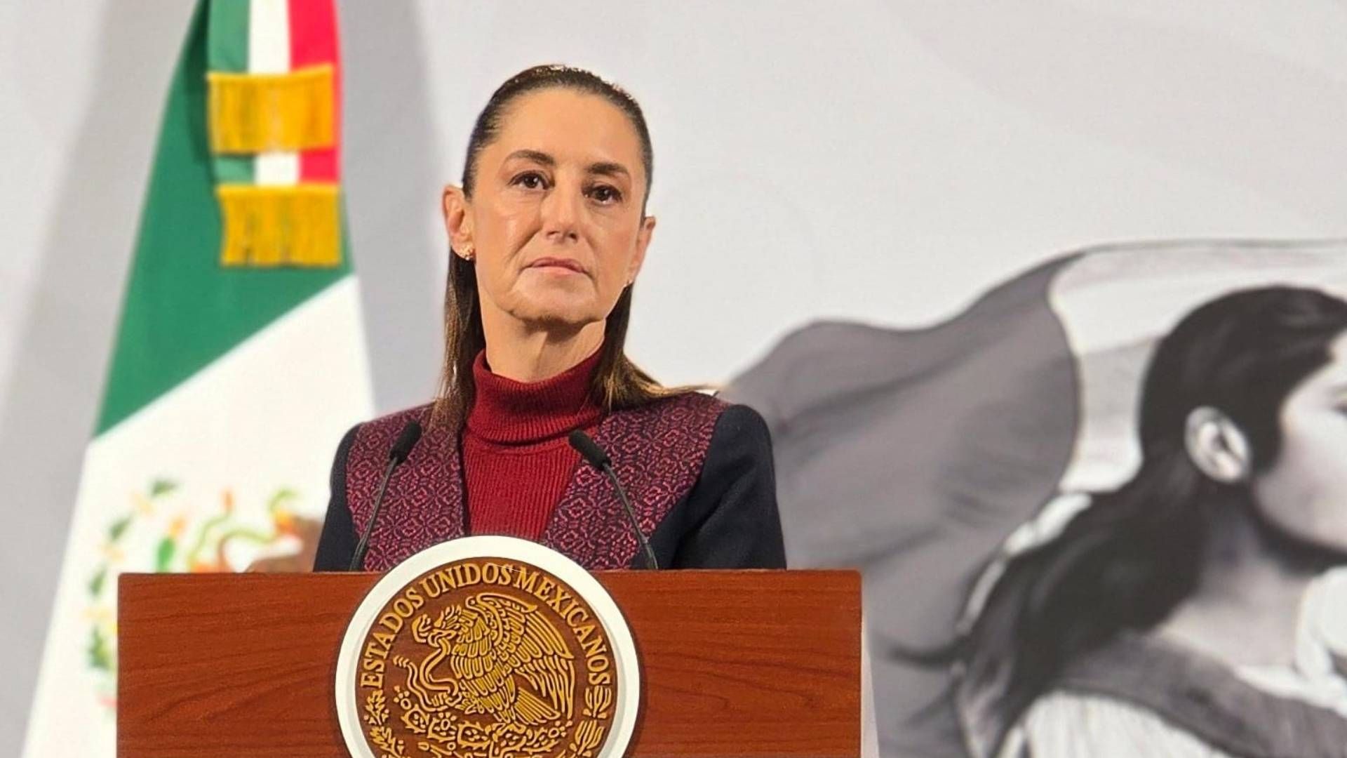 La presidenta Claudia Sheinbaum