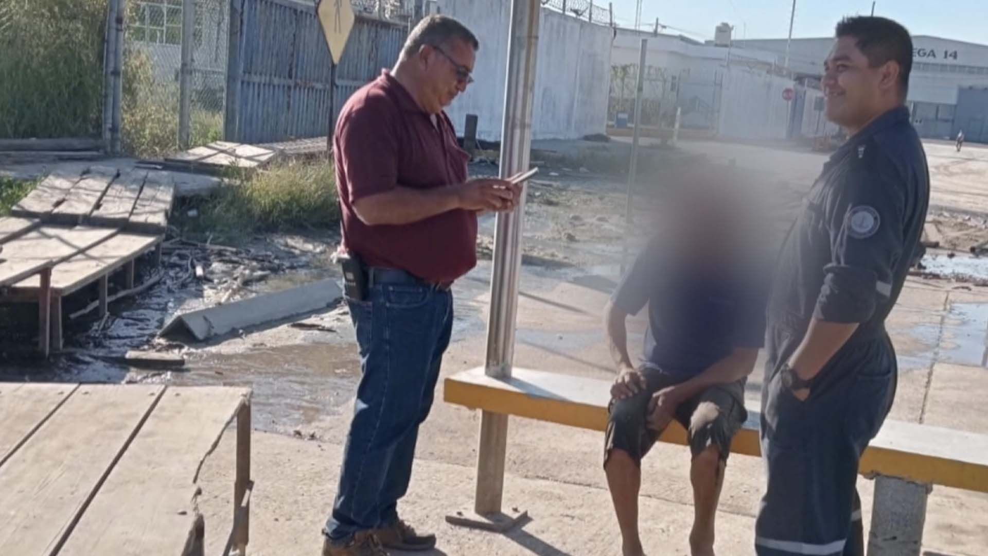 Rescatan con Vida a Hombre Arrastrado por la Corriente del Río Pánuco.
