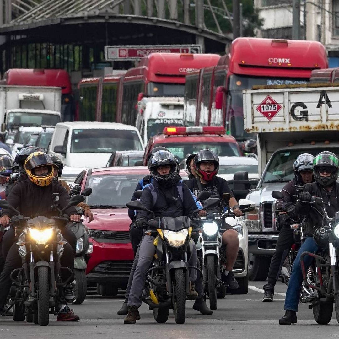 Motociclistas invaden calles de CDMX