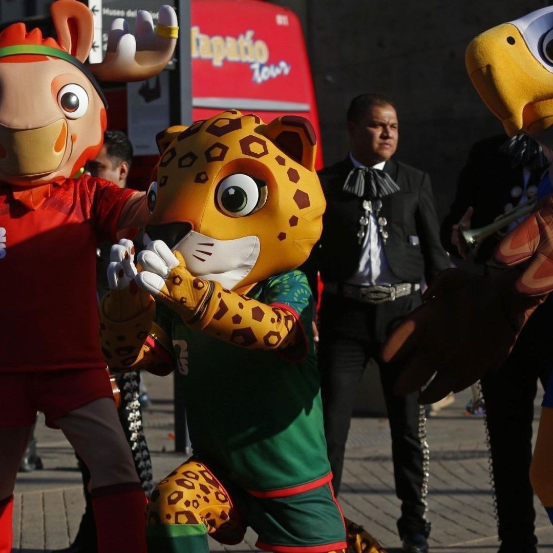 Mascotas del Mundial de Futbol 2026.