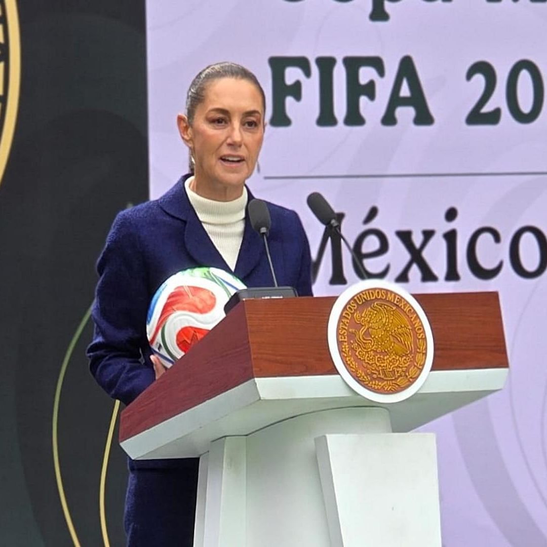Claudia Sheinbaum en conferencia de prensa el 10 de noviembre 2025