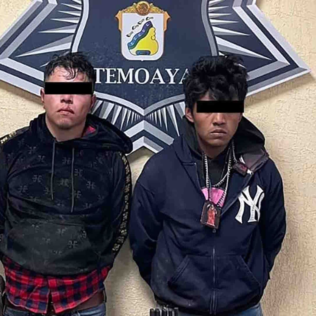 Detuvieron a tres sujetos en el operativo, pero uno es menor de edad.