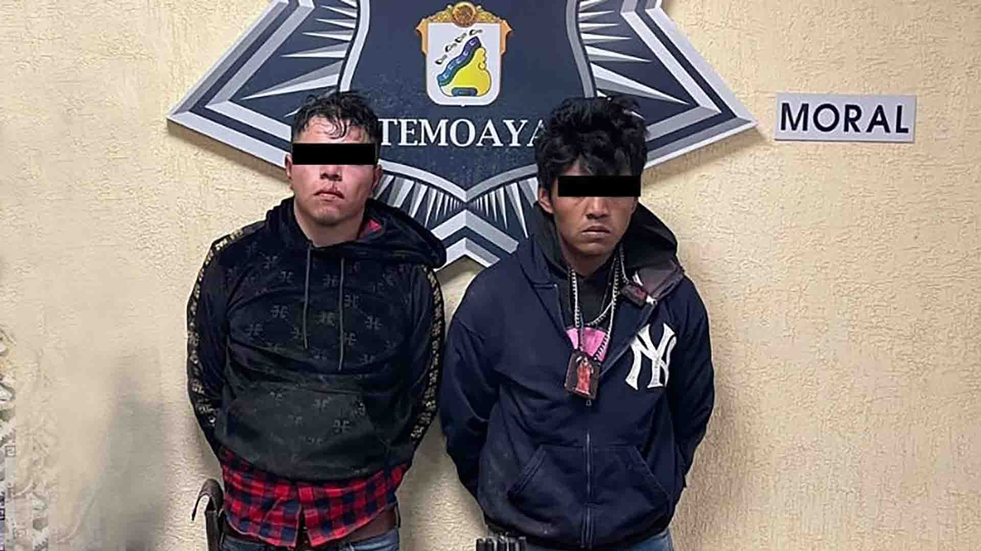 Detuvieron a tres sujetos en el operativo, pero uno es menor de edad.