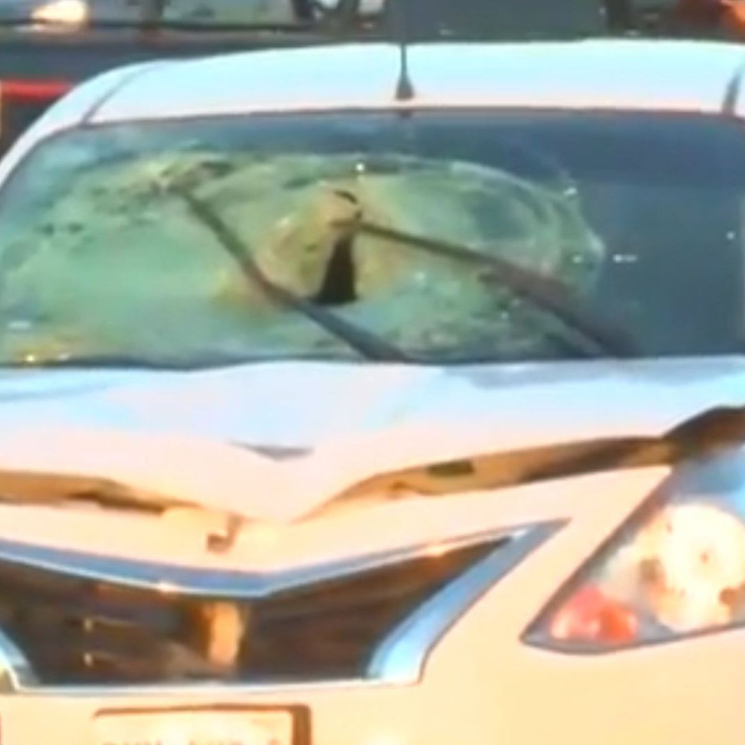Automóvil que atropello a mujer en Juárez, Nuevo León