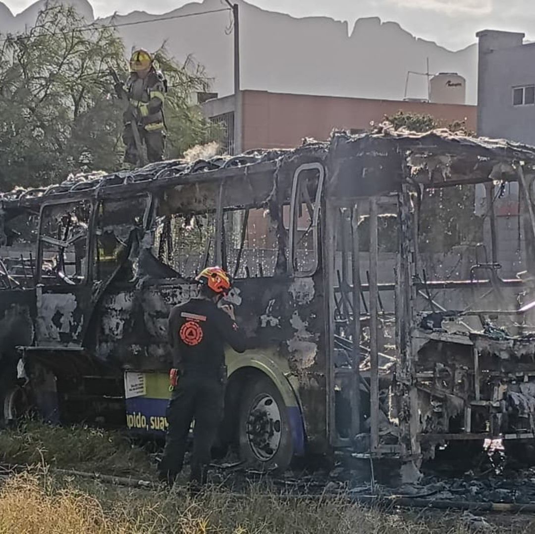 Incendio camión