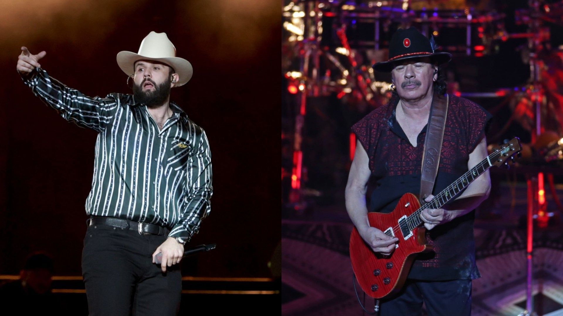 Carín León y Carlos Santana Lanzan 'Velas', Tema que Grabaron Juntos
