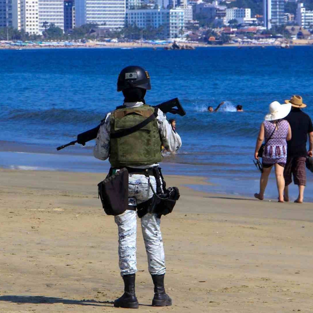 Operativo de seguridad en Acapulco