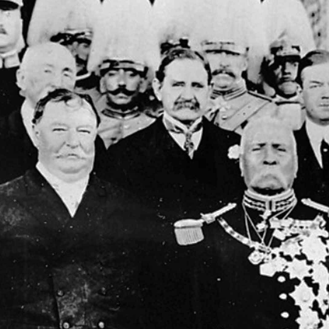 La primera visita de un presidente de EUA a México ocurrió el 16 de octubre de 1909