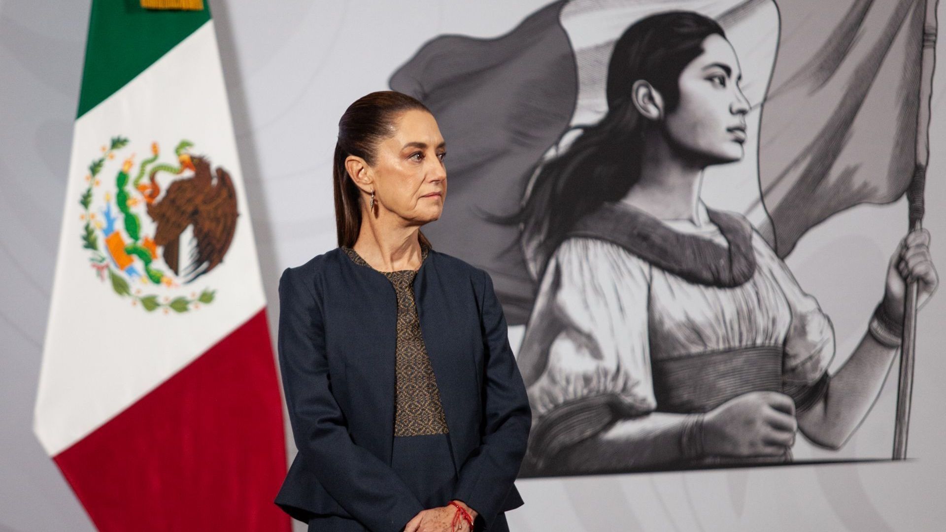 La Presidenta Sheinbaum.