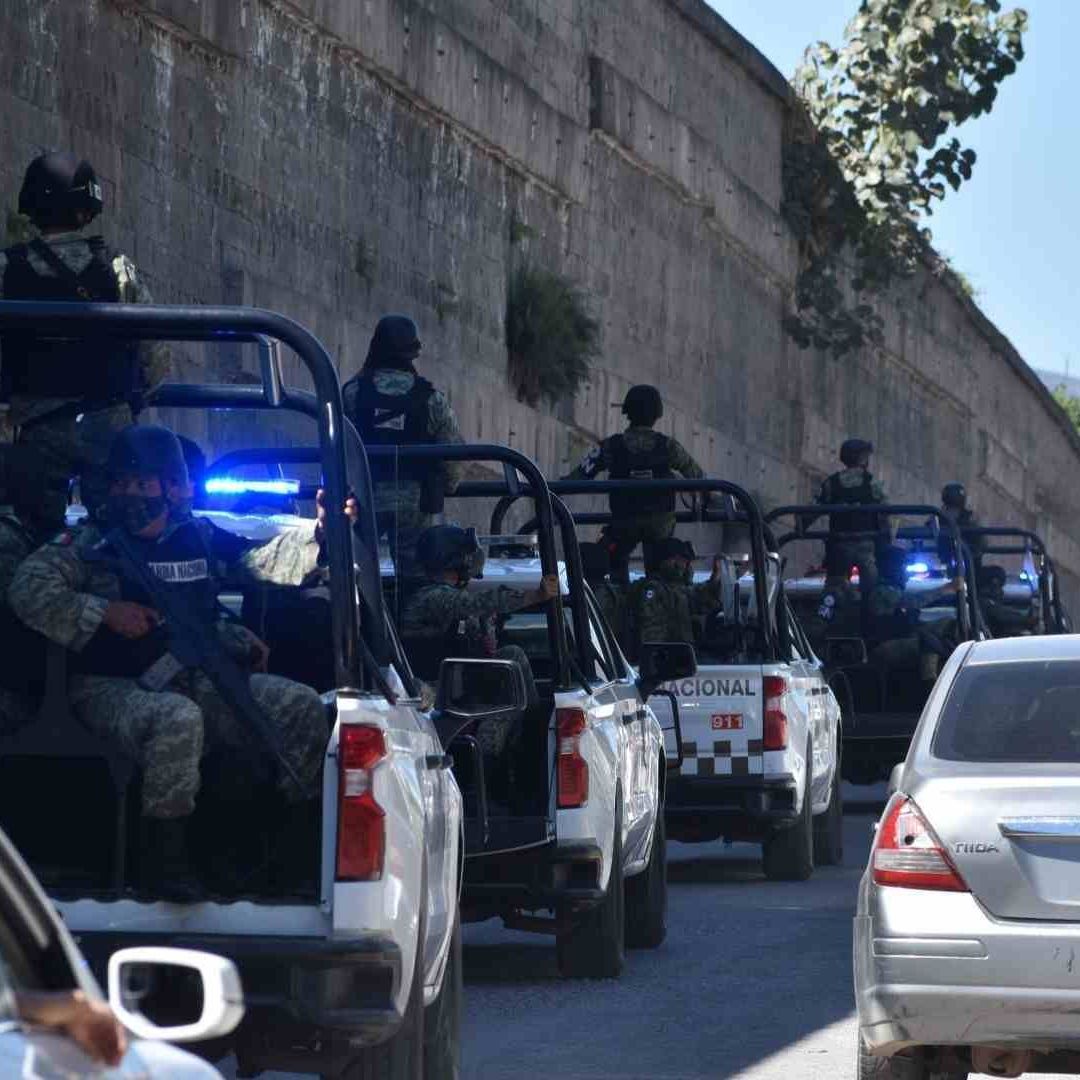Operativo de seguridad en el estado de Guerrero