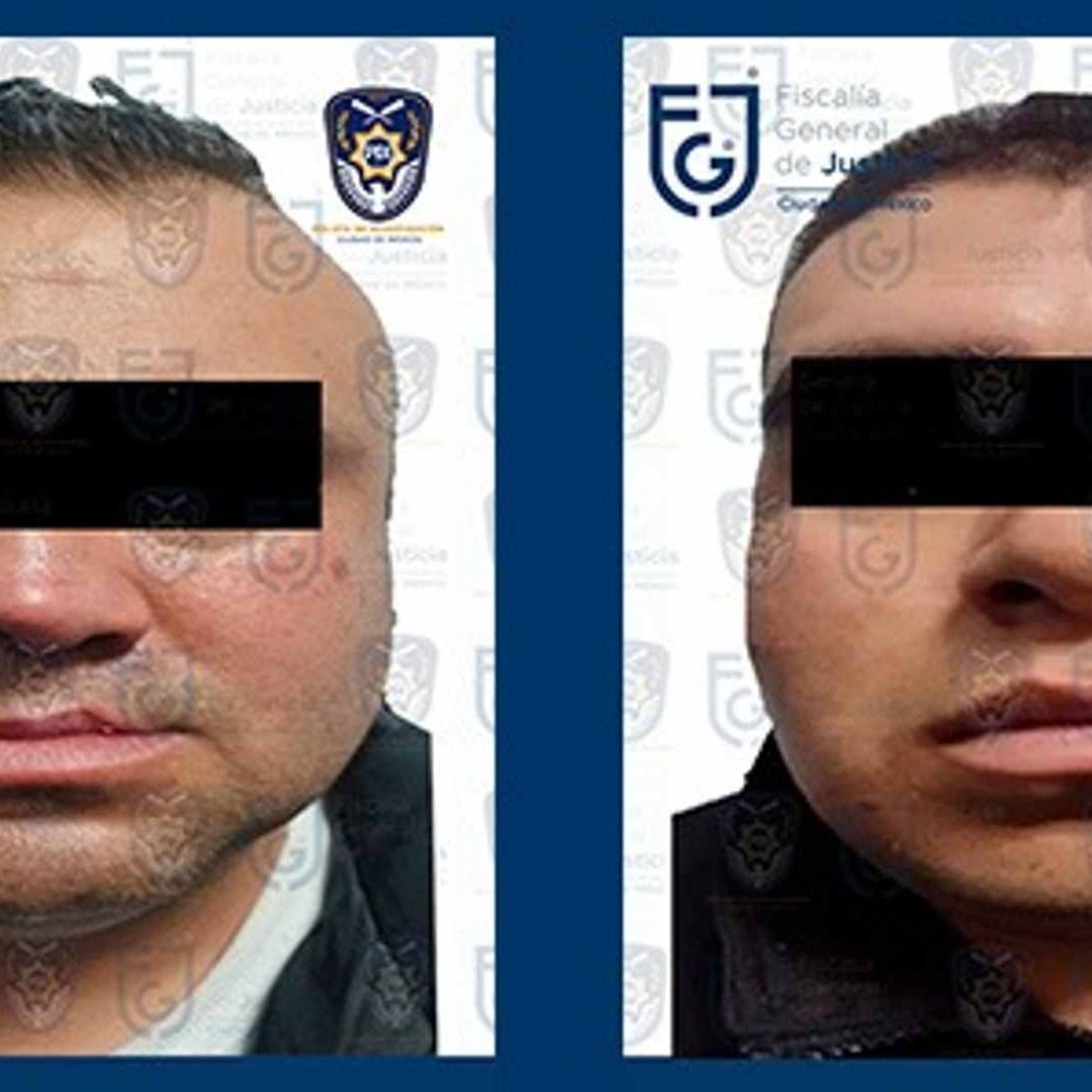 Braulio 'N' y Oskar 'N' fueron detenidos durante el cateo por el caso de La Polar