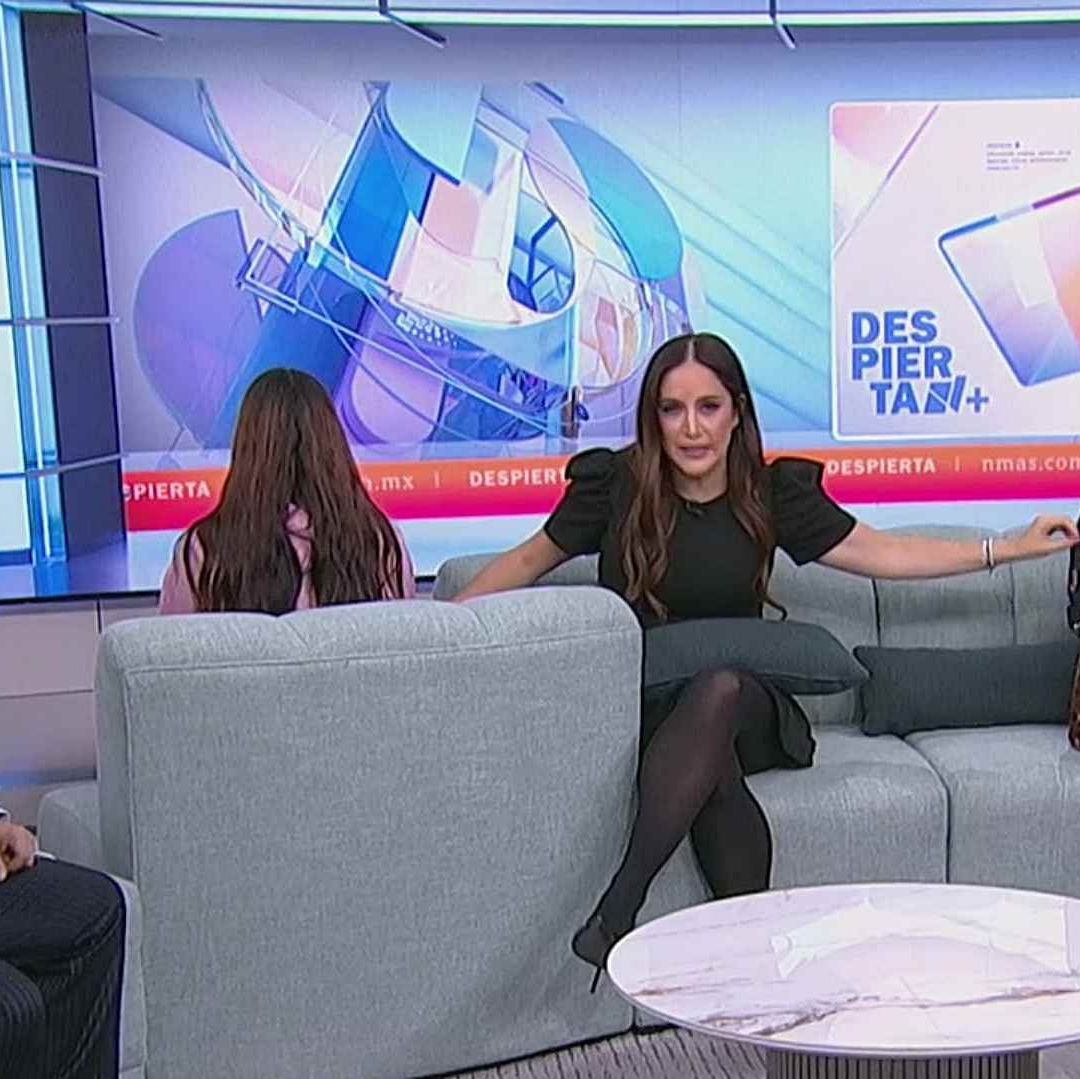 Nicole en entrevista con Despierta de N+ el 6 de noviembre de 2025. Foto: N+