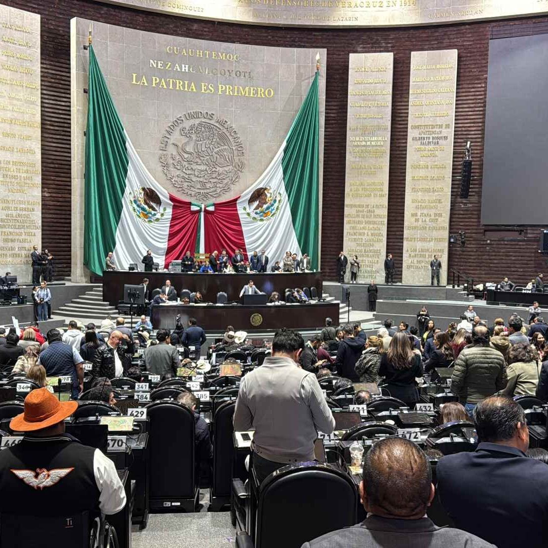 Sesión de la Cámara de Diputados en el marco de la discusión del Presupuesto de Egresos 2026. Foto: N+
