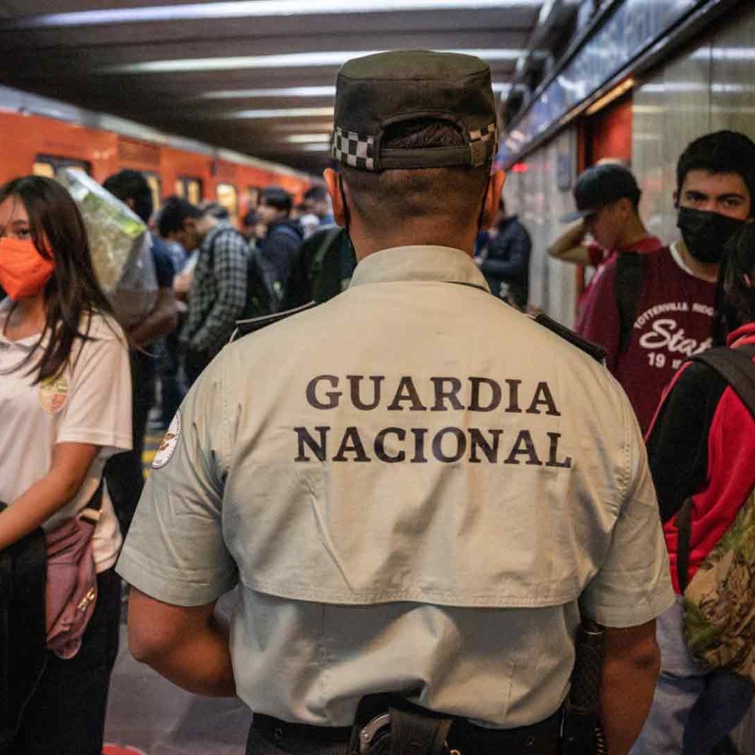 Omar García Harfuch, secretario de Seguridad Ciudadana de CDMX, dijo que la presencia de la Guardia Nacional en el Metro se debe a la percepción de inseguridad