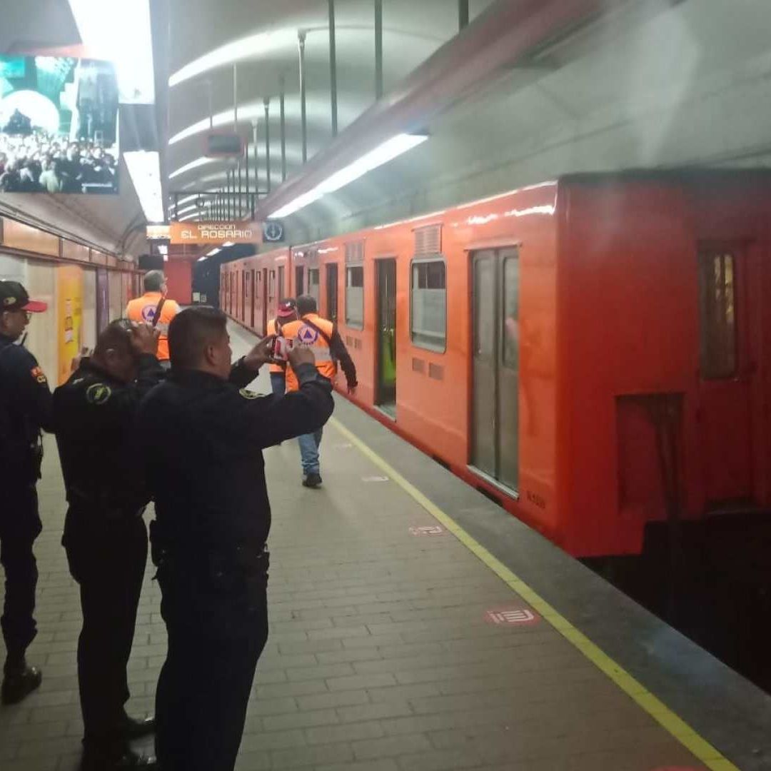 Se registra incidente en la Línea 7 del Metro
