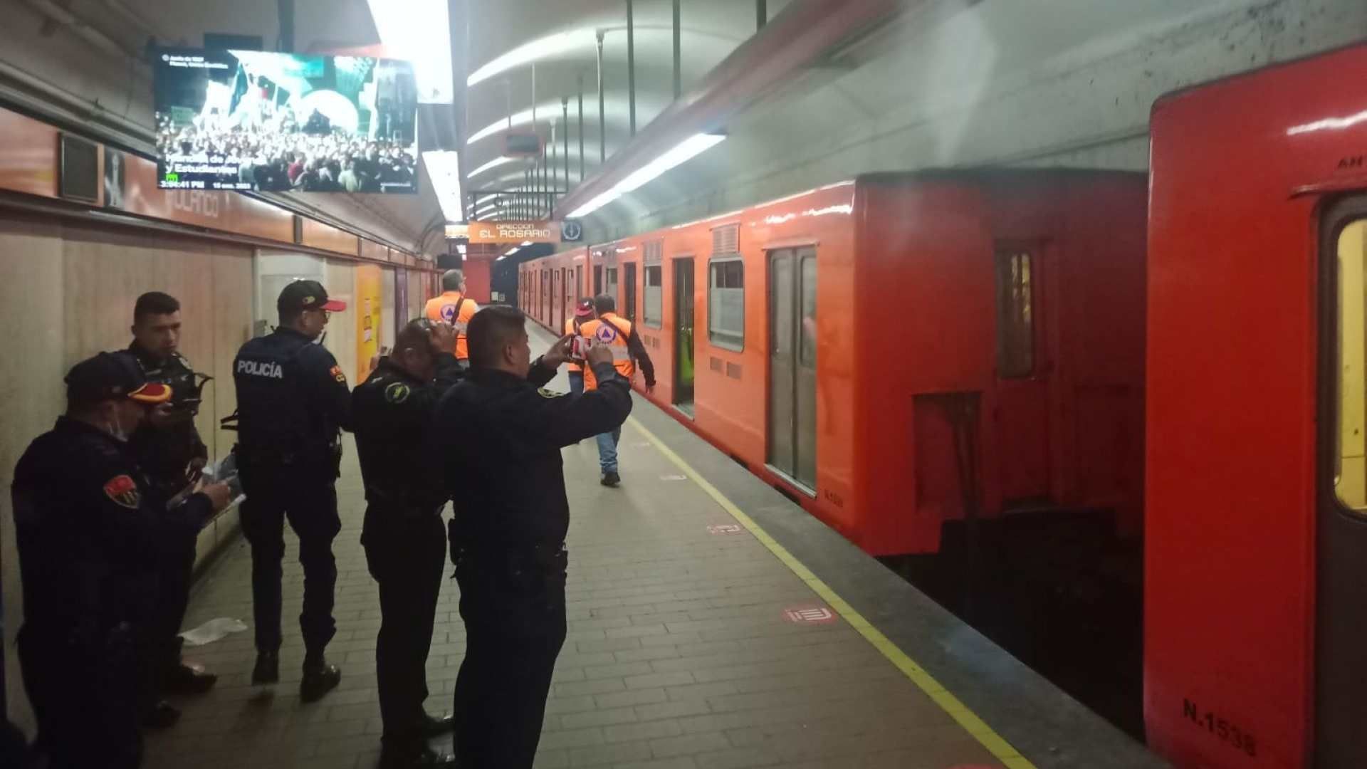 Se registra incidente en la Línea 7 del Metro