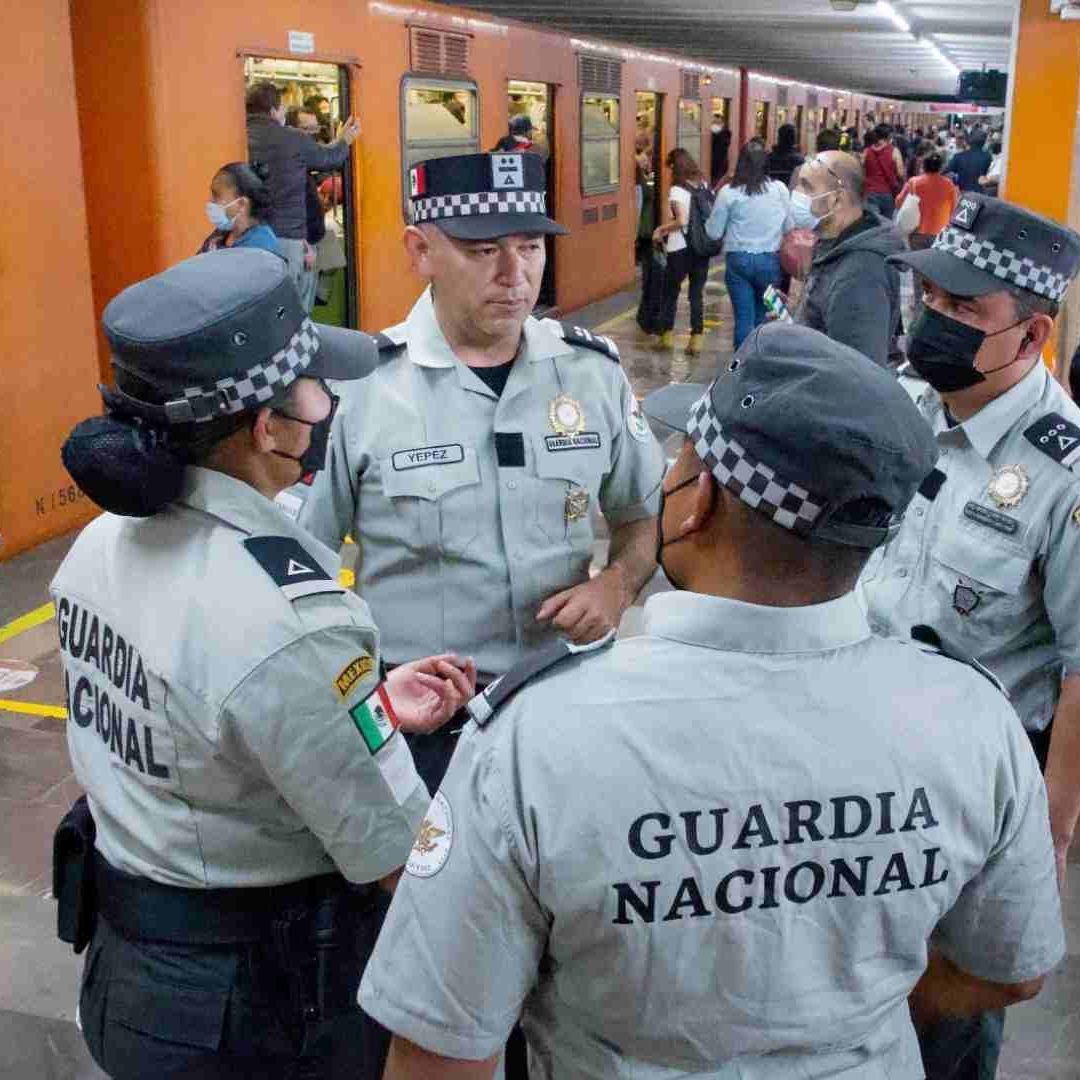 Varios incidentes graves en el Sistema de Transporte Colectivo (STC) Metro CDMX, se han detectado con apoyo de la Guardia Nacional a 48 horas de la entrada de los elementos militares.