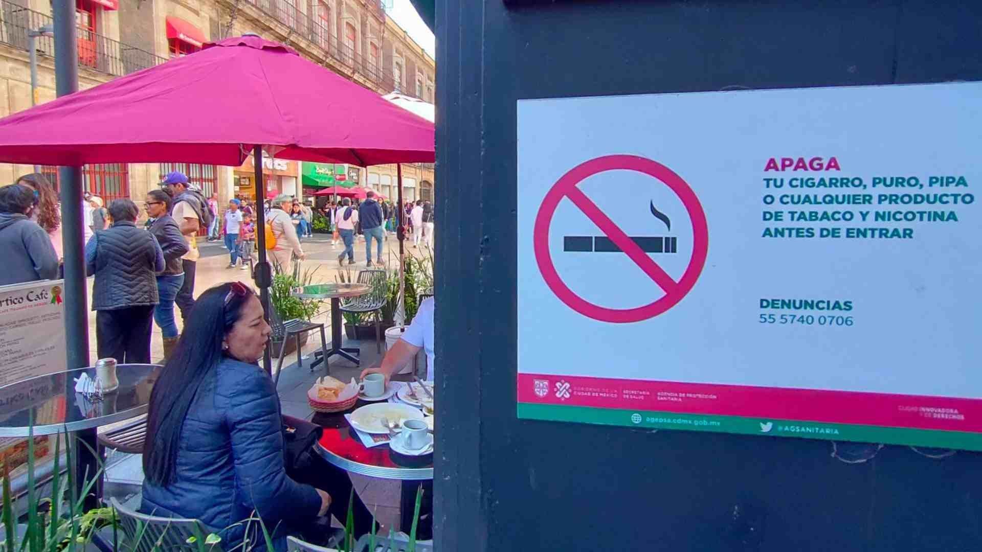 México: Lugares en los que está prohibido fumar