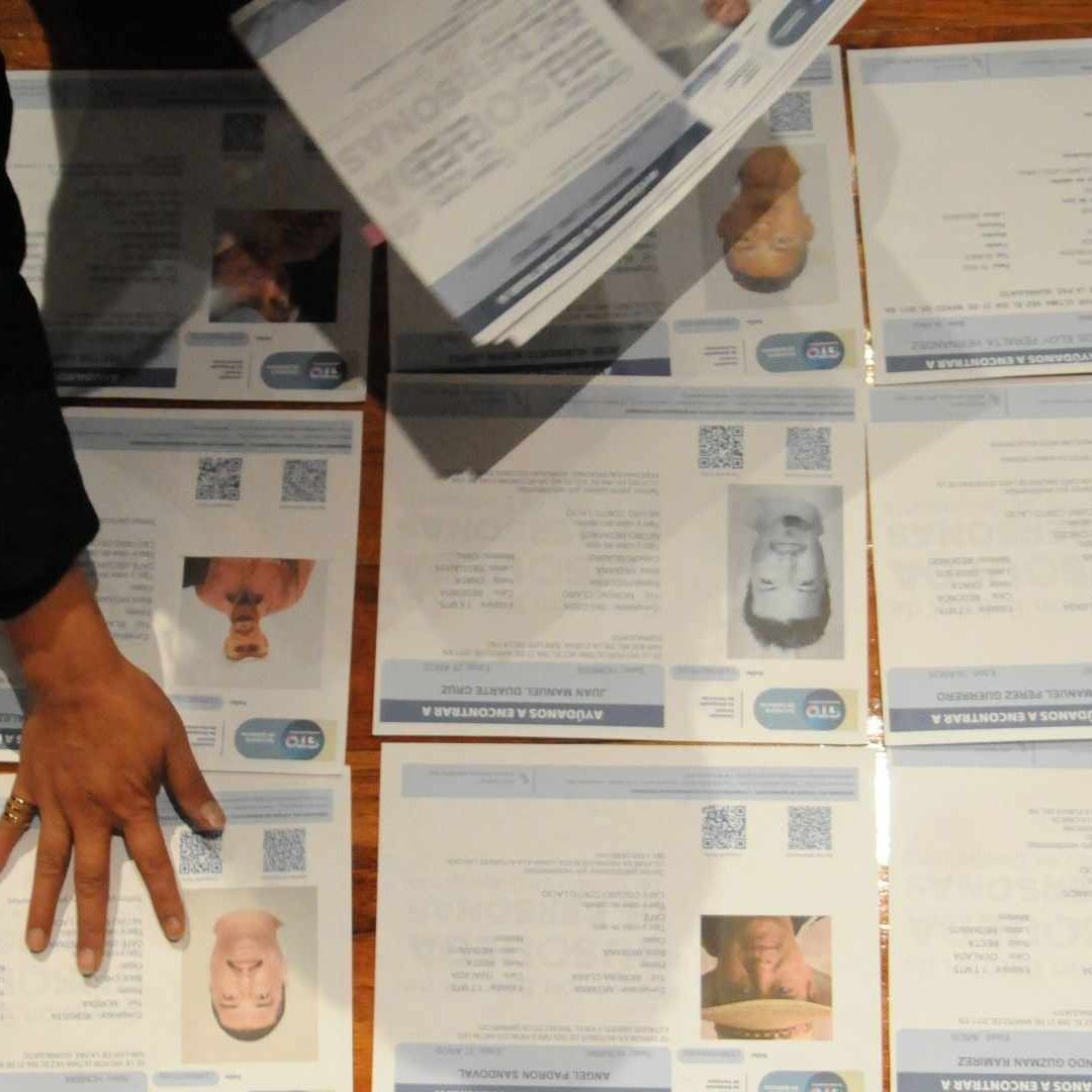 Fichas de búsqueda de personas desaparecidas