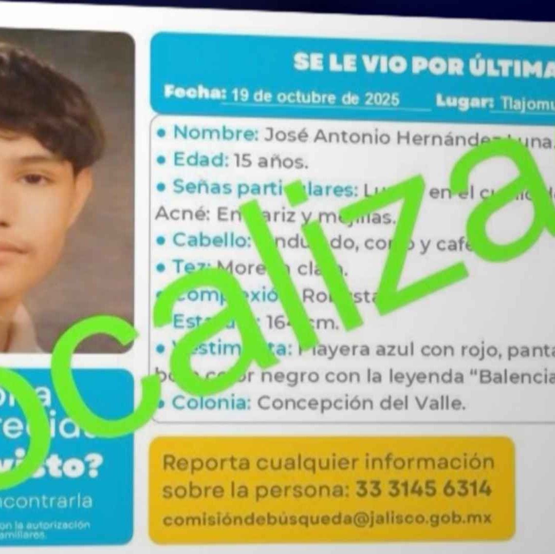 Las desapariciones ocurrieron casi en la misma área