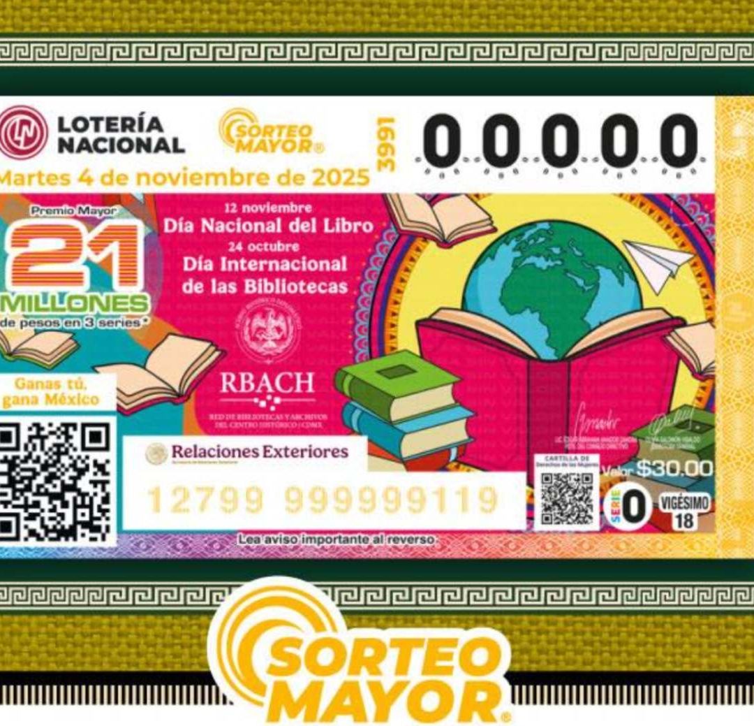 Resultados Sorteo Mayor Lotería Nacional 4 de Noviembre 2025