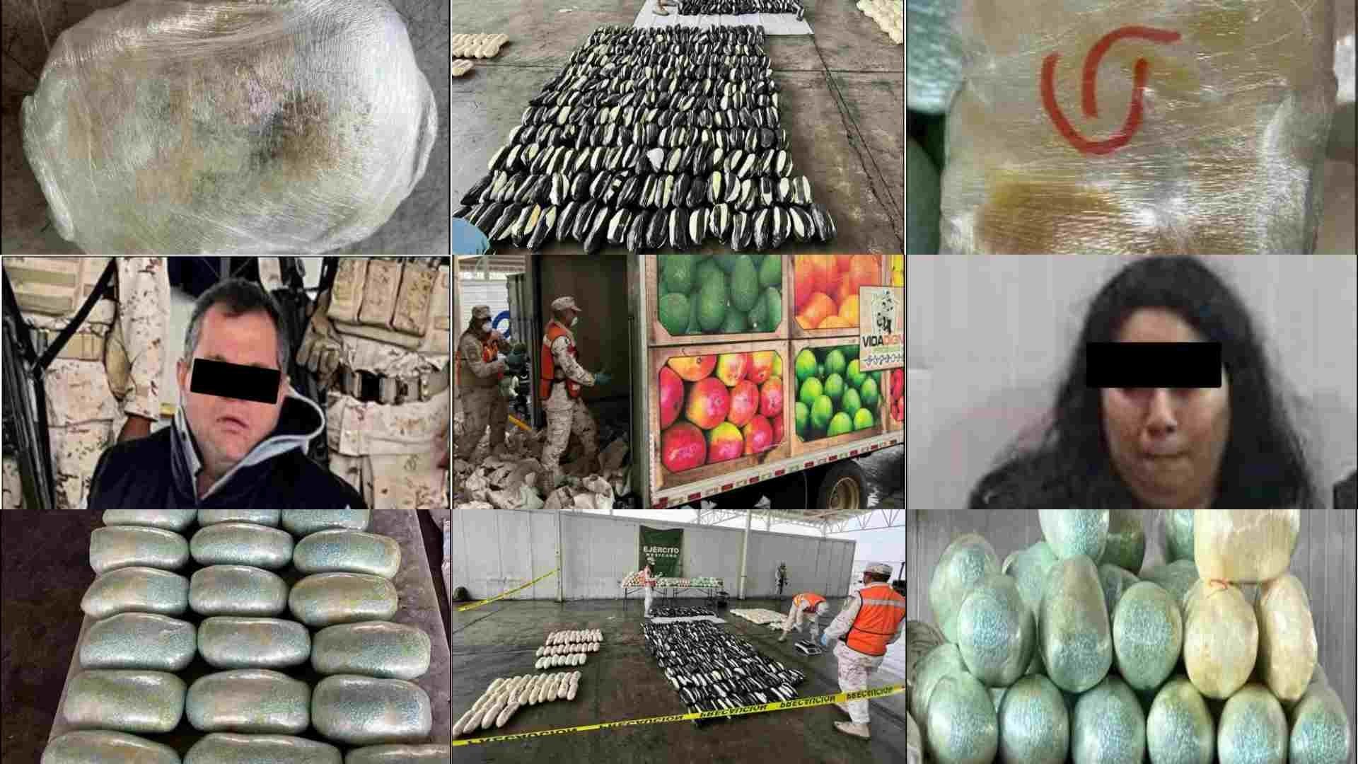 Sedena decomisa cargamento de droga en Sonora