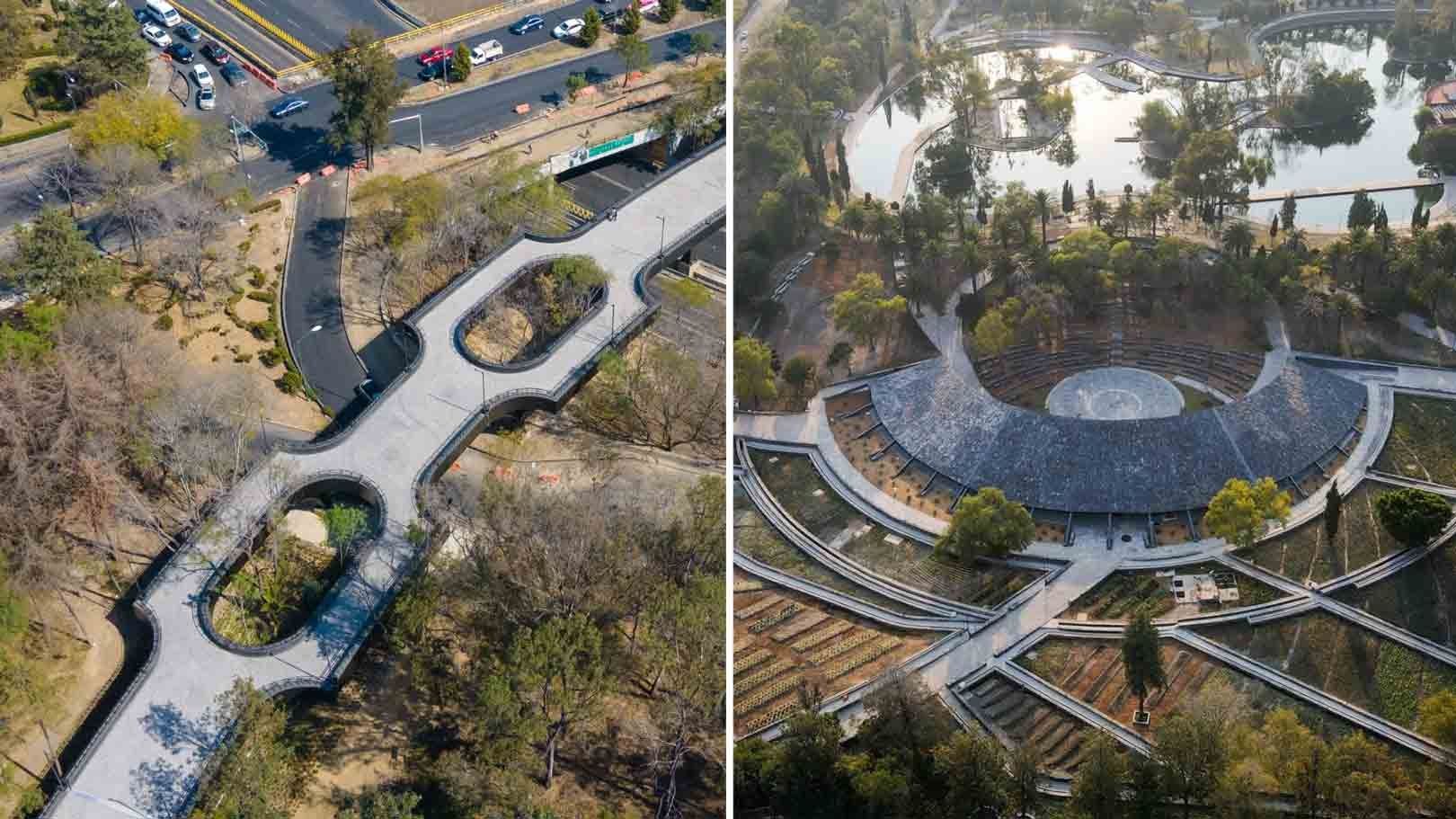 Calzada Flotante y Centro de Cultura Ambiental en el Bosque de Chapultepec