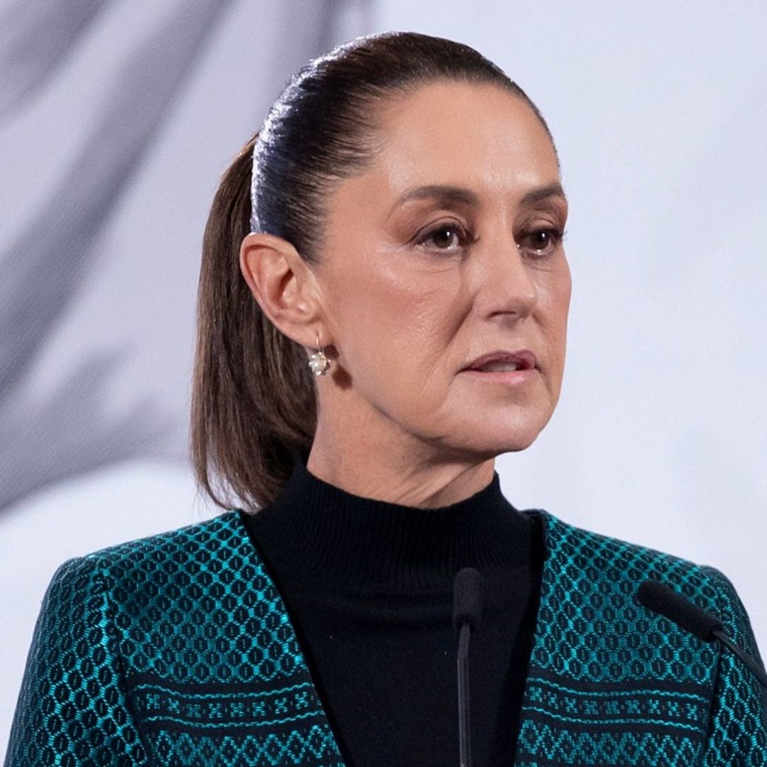 Claudia Sheinbaum en conferencia de prensa en Palacio Nacional. Foto: Presidencia de la República