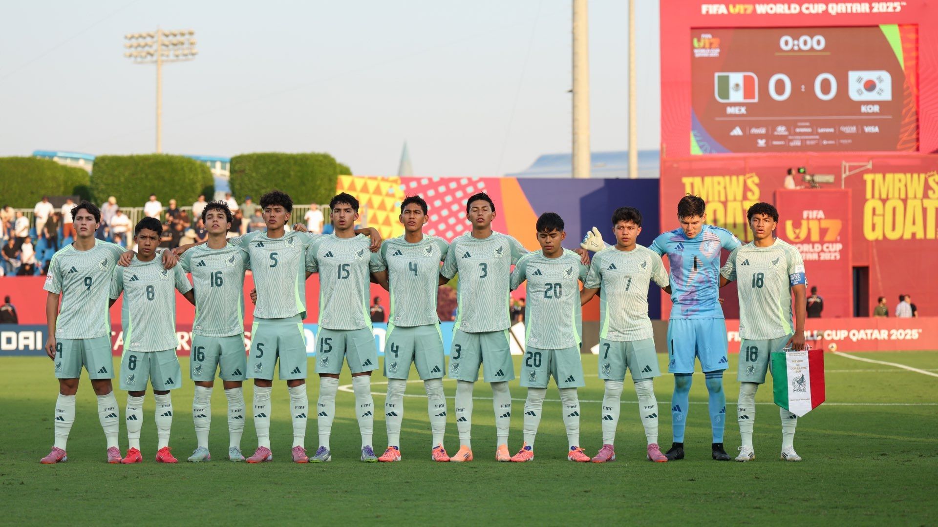 México Sub-17 Debutó Ante Corea en el Mundial de la Categoría