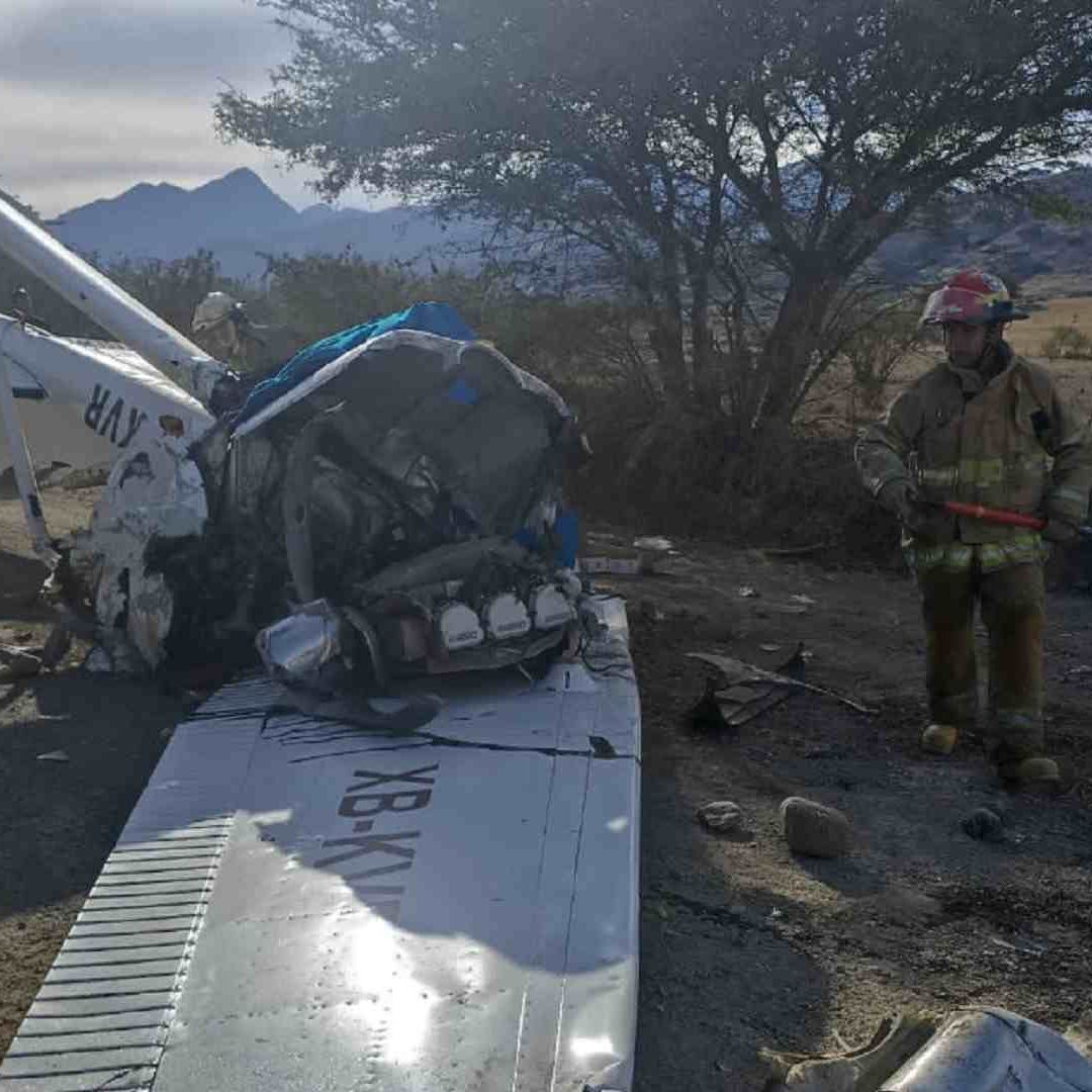 Se desploma aeronave en Tlapa de Allende, Jalisco