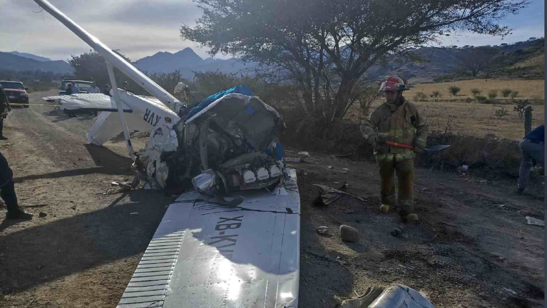 Se desploma aeronave en Tlapa de Allende, Jalisco