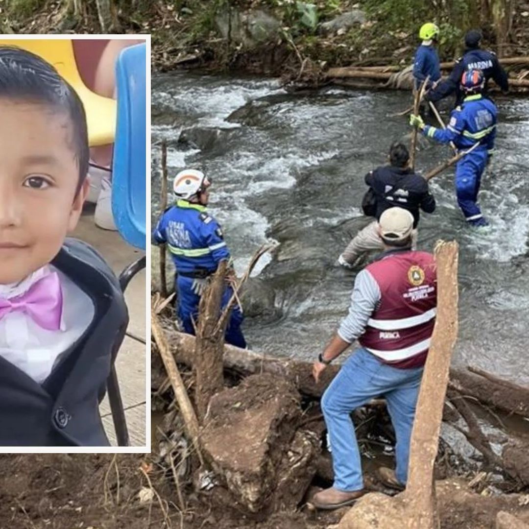 Liam Tadeo Menor de Edad Desaparecido por Lluvias Octubre Huauchinango Puebla