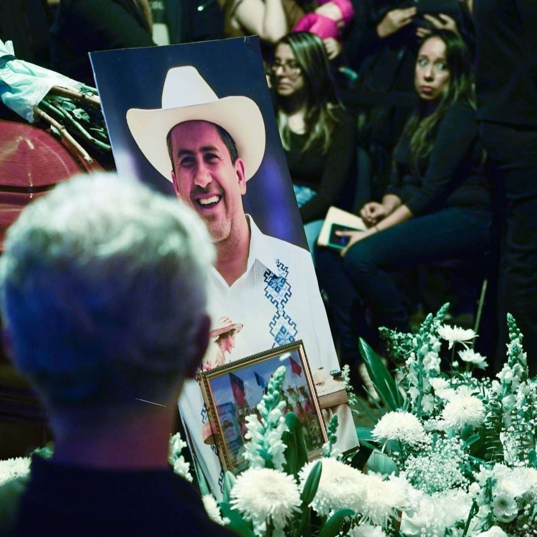 Funeral del alcalde Carlos Manzo.