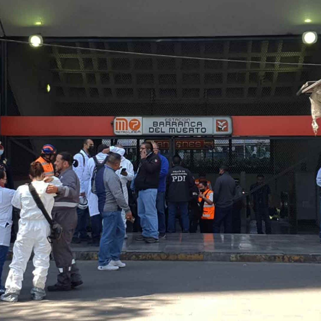 El director del Metro, Guillermo Calderón, calificó como hecho atípico el cortocircuito en Barranca del Muerto