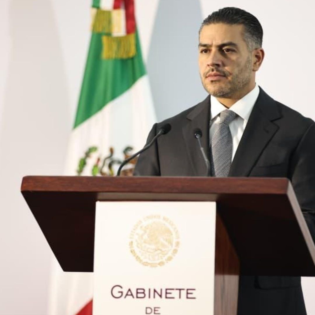 Conferencia por asesinato de Carlos Manzo